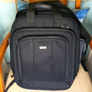 Carry it all laptop backpack/briefcase